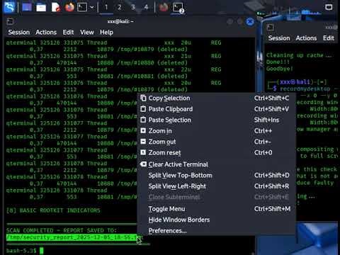 Quick Scan with [security_quickscan]