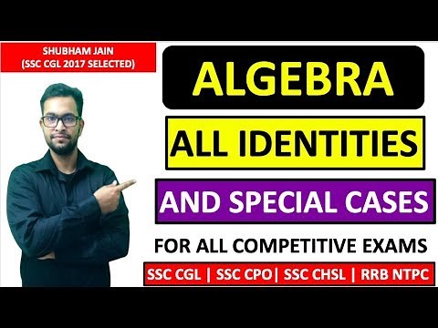 COMPLETE ALGEBRA (बीजगणित) REVISION| All algebra formulae and results in a single video