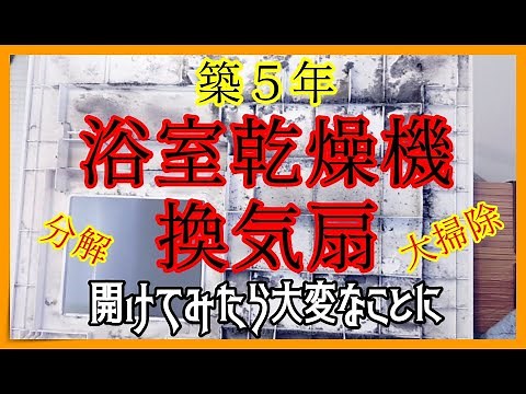 【浴室乾燥機大掃除】してますか？TYB3011GA型一室換気タイプ・１００V