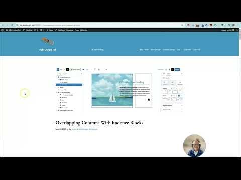 Overlapping Columns With Kadence Blocks