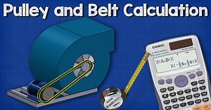 Pulley Belt Calculations
