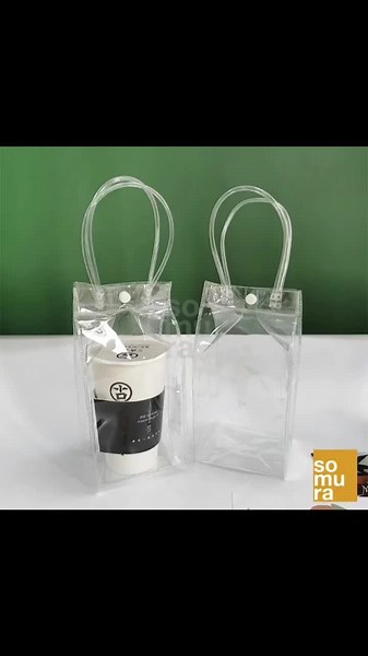 Clear Plastic Transparent Paper Bag for Christening Souvenir