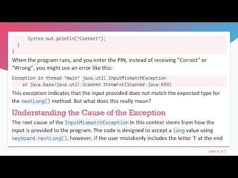 Fixing java.util.InputMismatchException in Java Scanner Input Handling