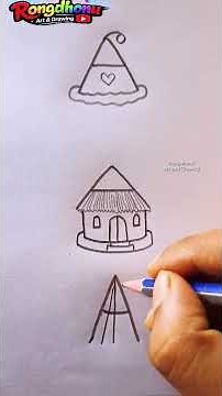Drawing From Numbers | Easy Drawing #shorts