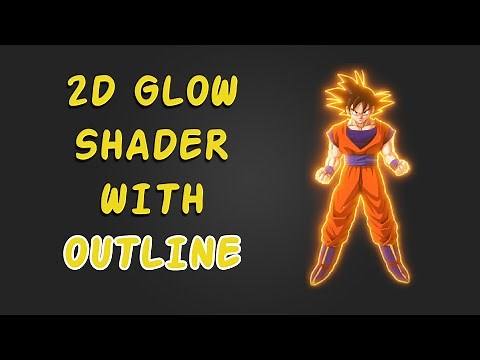 How to make Simple 2D Glow with Outline in Unity - 2D Shader Graph