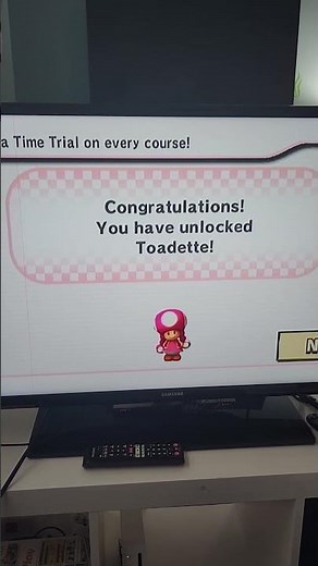 unlock toadette in mario kart wii