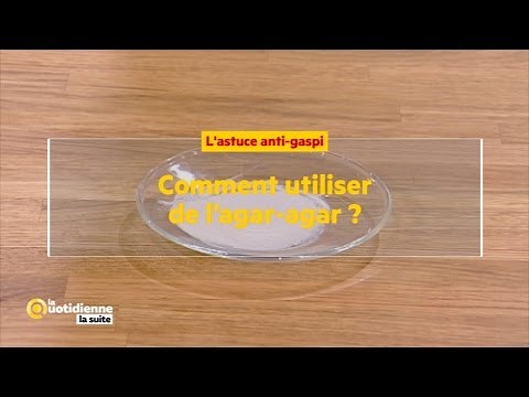 Comment utiliser de l'agar-agar ?