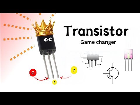 Introduction to Transistor simplest explanation in just 3 minute