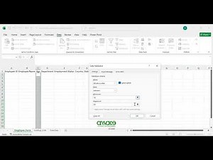 Everything You Need to Know About Data Validation in Excel | Drop Downs, Rules & Error Alerts