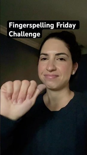 Fingerspelling practice receptive skills ASL