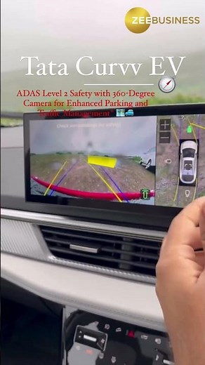 Tata Curvv EV: How ADAS Level 2 and 360-Degree Camera Make Driving Safer!