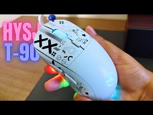 Mouse SEM FIO, COM BLUETOOTH E RECARREGÁVEL HYSJ T-90 - Ótimo Custo-Benefício