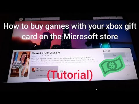 How to purchase games on the Microsoft store with your xbox gift card & Profile Address (Tutorial)