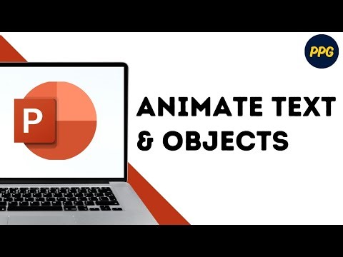 How to add animations to text and objects in PowerPoint ?