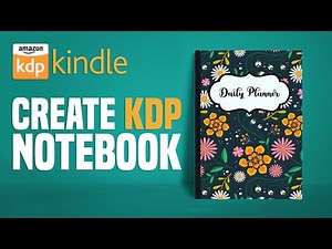 How to Create KDP Notebook | Low Content Books For Amazon Tutorial (2025)