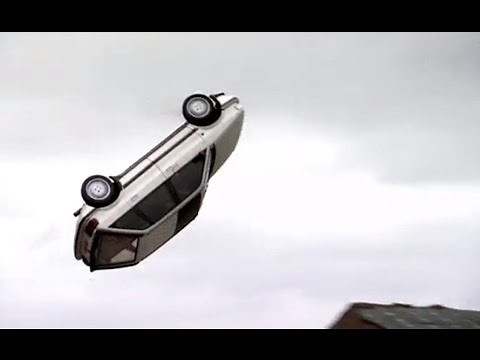 James Bond EPIC Barrel Roll Stunt! ... 2nd Attempt | Top Gear at the Movies