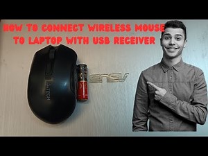 How to connect wireless mouse to laptop with usb receiver