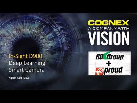 COGNEX WEBINAR – Introduction to ViDi software and InSight D900 Vision System