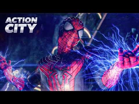 Spider-Man vs Electro Final Battle | The Amazing Spider-Man 2 (Andrew Garfield, Jamie Foxx)