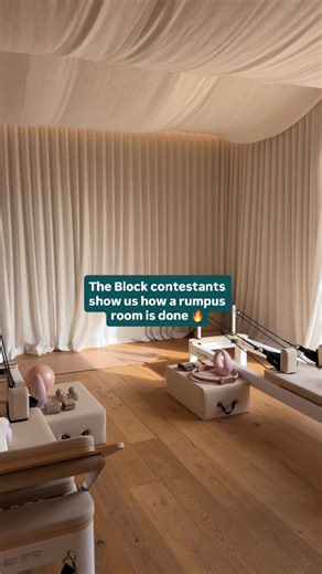 The Block contestants really know how to rumpus room 💪 Whether you’re after a relaxing hangout zone or an at-home Pilates studio, your inspo starts here 😍✨ #RumpusRoom #TheBlock | Bunnings Warehouse New Zealand