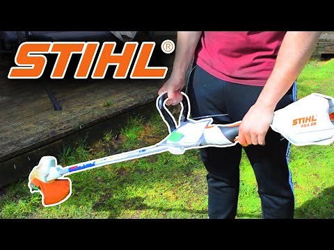 How To Use Electric Strimmer's (STIHL)