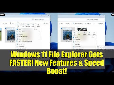 Windows 11 File Explorer Gets FASTER! New Features & Speed Boost!