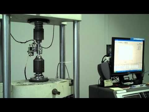 Tensile Testing a Stainless Steel Tensile Specimen