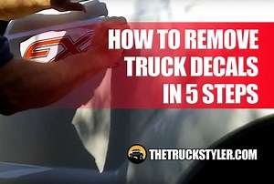 How to Remove Truck Decals: 5 Simple Steps Anybody Can Do!