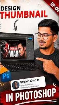 Create viral documentary thumbnails easily! #photoshoptutorial #shorts