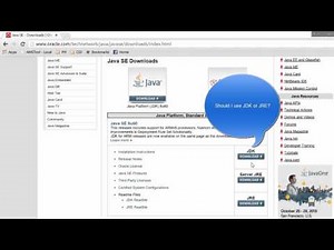Java Download Tutorial