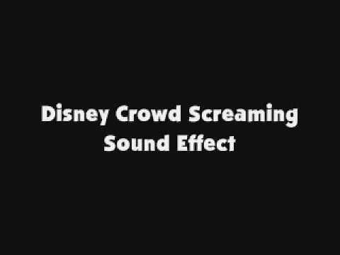 Disney Crowd Screaming SFX