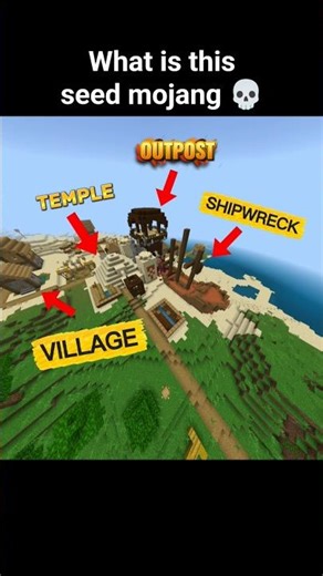 Minecraft Insane Seed 💀🔥