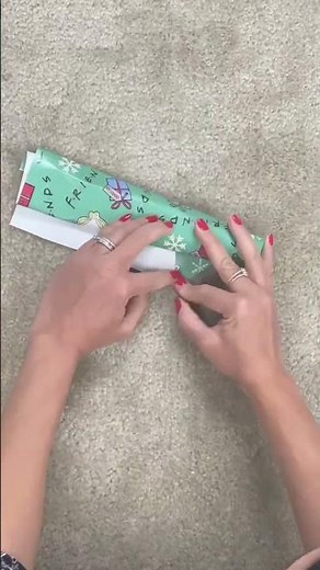 How to gift wrap hand cream #wrappinggifts #wrappinghacks #giftwrapping