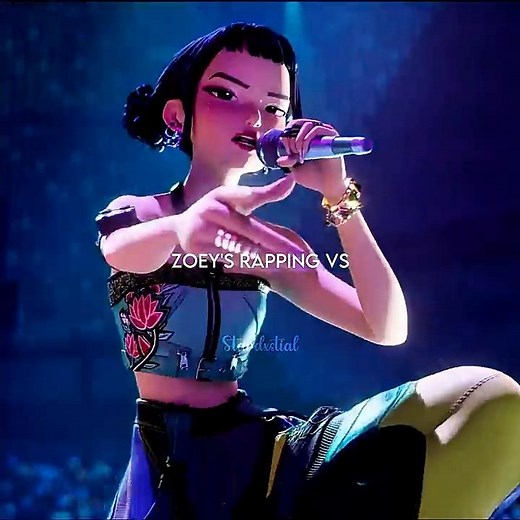 Imagine a song with these two rapping together | KPop Demon Hunters