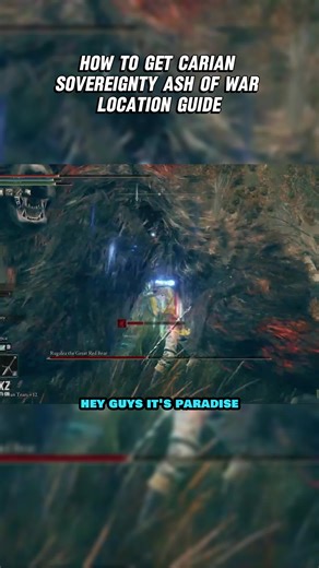 How To Get Carian Sovereignty Ash Of War Location Guide - Elden Ring Shadow Of The Erdtree #eldenring #eldenringhype #eldenringgameplay #gaming #gamingontiktok #gamingmemes #eldenringshadowoftheerdtree #foryou #viral