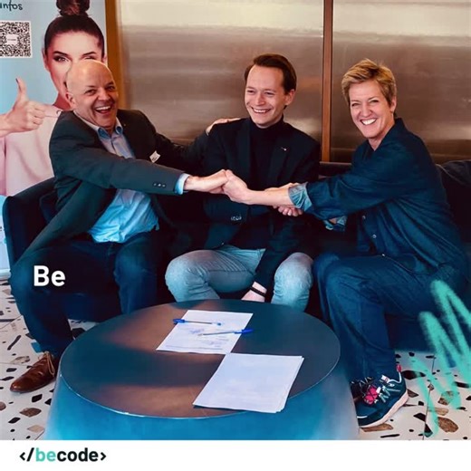 #partnership #belgiantalent #bechange #becodepartner | BeCode