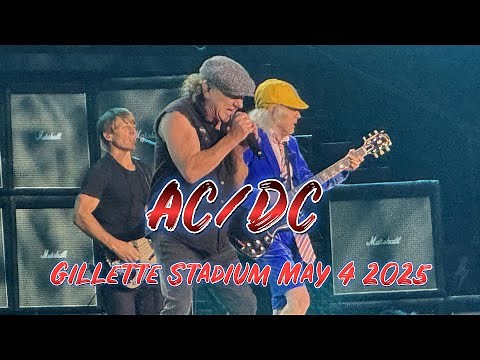 AC/DC | Power Up Tour | Concert Highlights | May 4, 2025 | Gillette Stadium