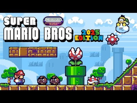 Super Mario Bros 2025 Edition (NES) Romhack