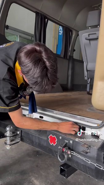 พ่นกันสนิมรถลุย #รถแค้มป์ปิ้ง #ลุยป่ะล่ะ #ม้าทองคลองหลวง #ม้าทองพ่นกันสนิม #rustcoating #พ่นกันสนิมรถตู้