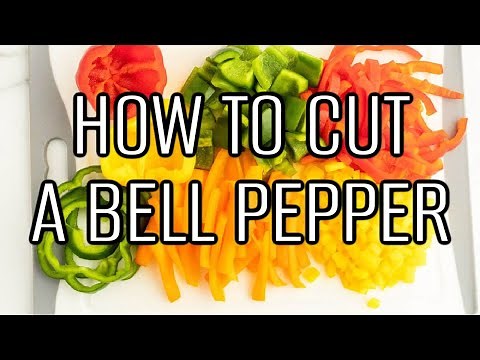 How to Cut Bell Peppers Like a Pro | Quick & Easy Guide
