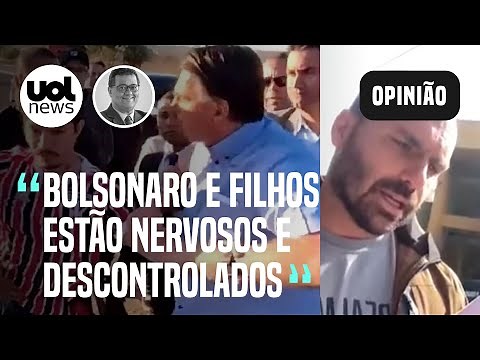 Bolsonaro e Eduardo estão descontrolados; presidente teme risco de prisão, diz Tales Faria