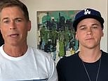 Rob Lowe's son John shares his life on Instagram
