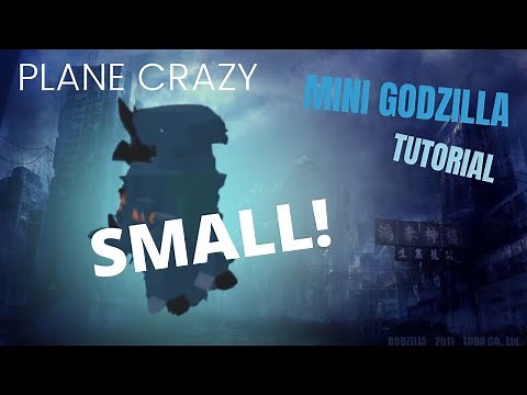 How to build a Mini Godzilla in plane crazy | Tutorial |