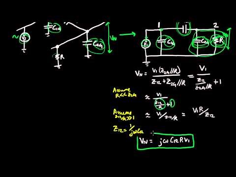Capacitive Coupling in Circuits