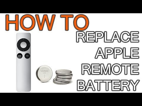 How to Replace Battery on Apple Remote