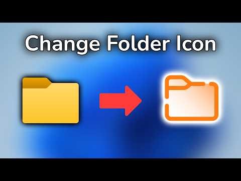 How Change Folder Icon in Windows | Custom Folder Icon