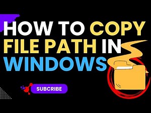 How to Copy File Path in Windows with One Click!