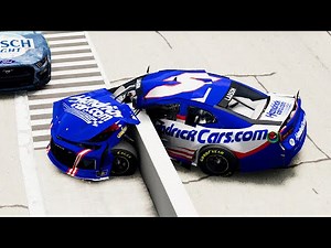 NASCAR Racing Crashes #84 | BeamNG Drive