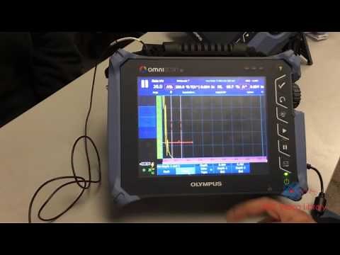 How to perform UT thickness calibration using Omniscan SX?
