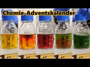 The traffic light bottle - DIY project [4K] | JJChemistry